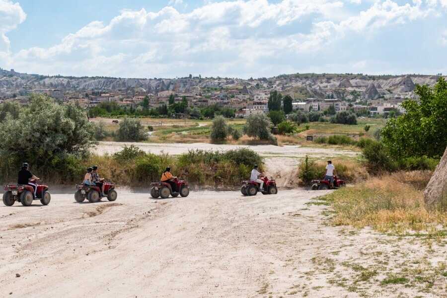 people riding ATVs in Rose Valley
