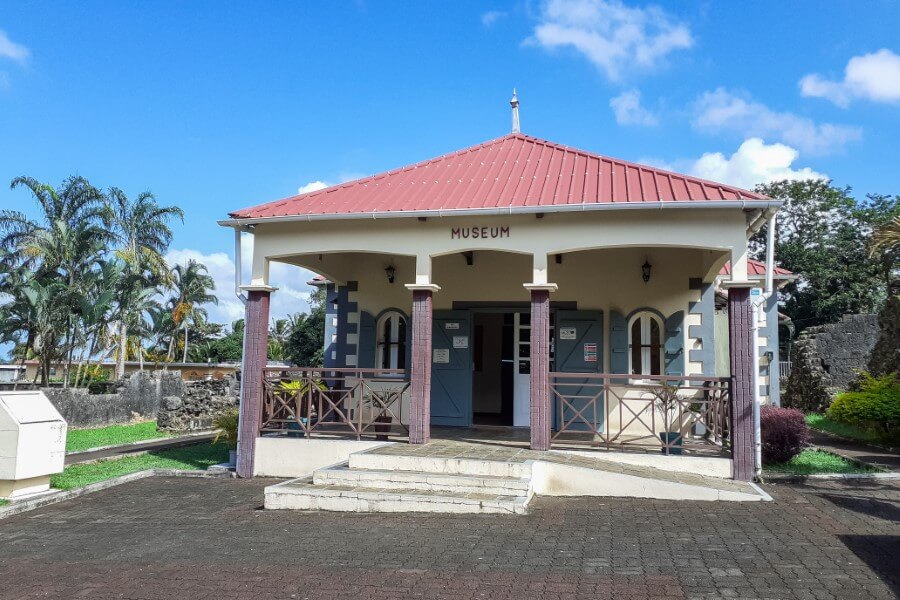a colonial building housing a museum