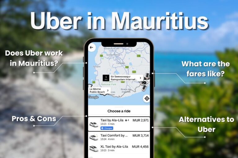 Guide to using Uber in Mauritius + Alternatives